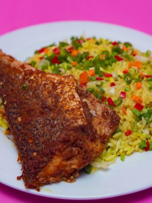 Rice and fish